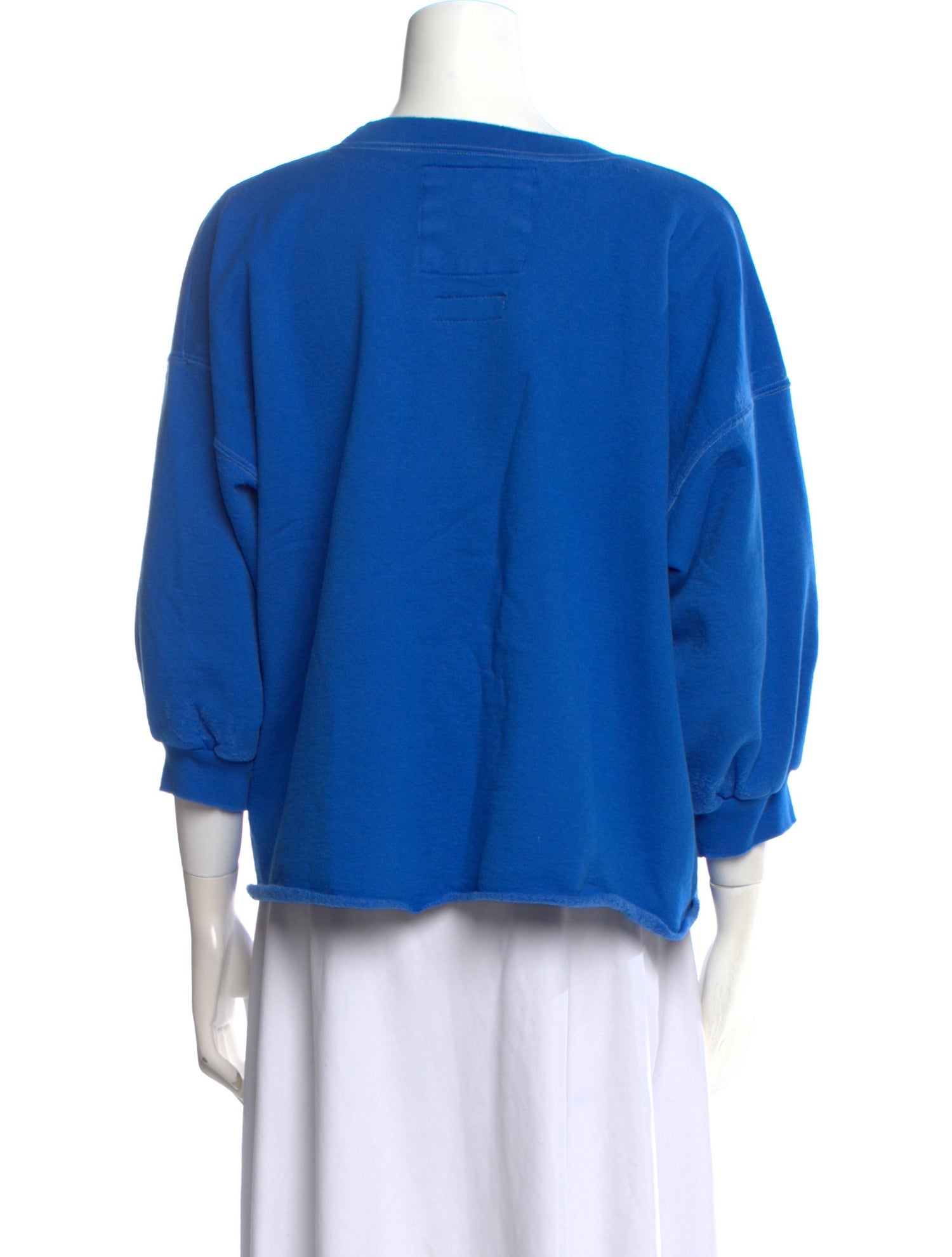 Rachel Comey Bateau Neckline Three-Quarter Sleeve Sweatshirt